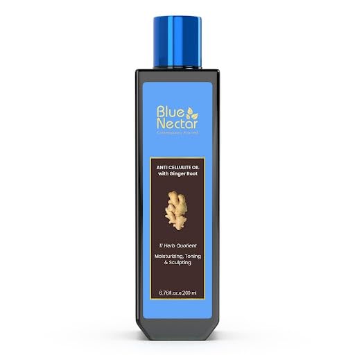 Blue Nectar Ginger Oil Anti Cellulite Body Massage Oil