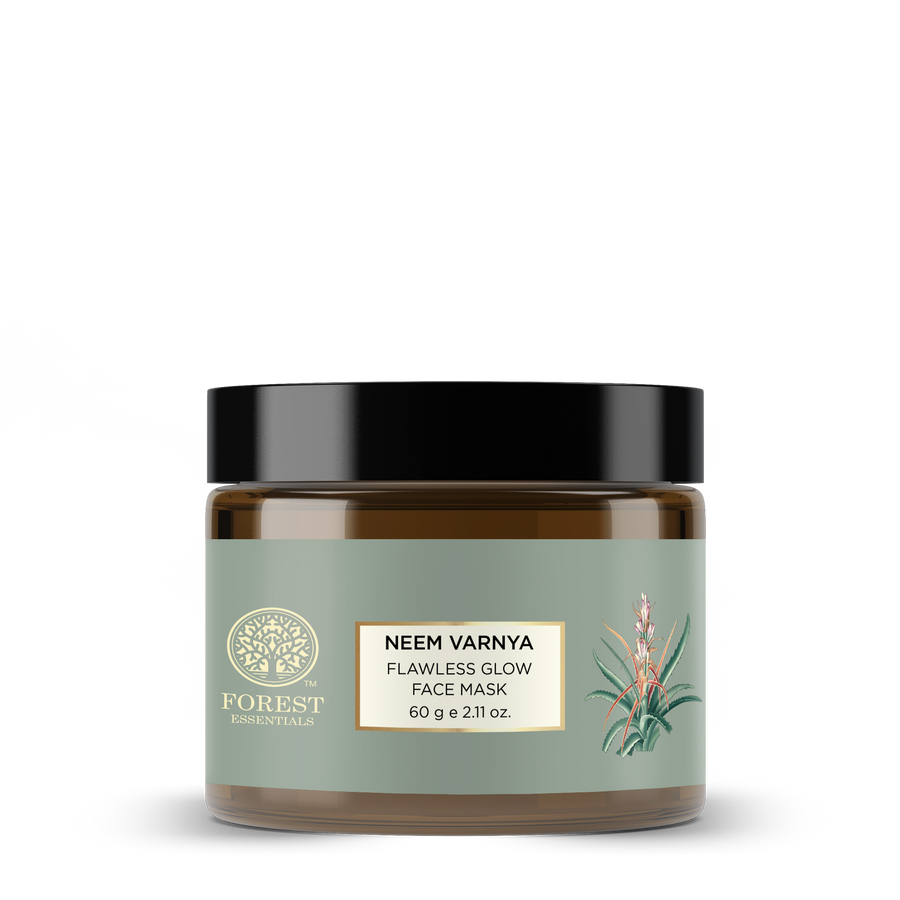 Forest Essentials Neem Varnya Lepa - Ayurvedic Facial Mask for Oily Skin - Face Pack For Acne