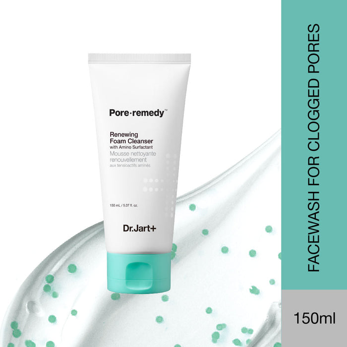 Dr.Jart+ Pore Remedy Renewing Foam Cleanser – Deep Cleansing Face Wash For Pores