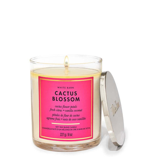 Bath & Body Works Cactus Blossom Single Wick Candle