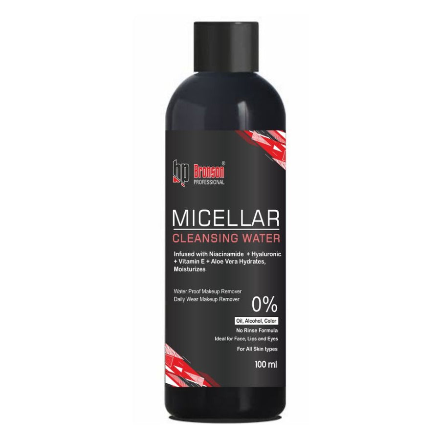 Bronson Professional Micellar Cleansing Water infused with Niacinamide & Hyaluronic Acid Makeup Cleanser
