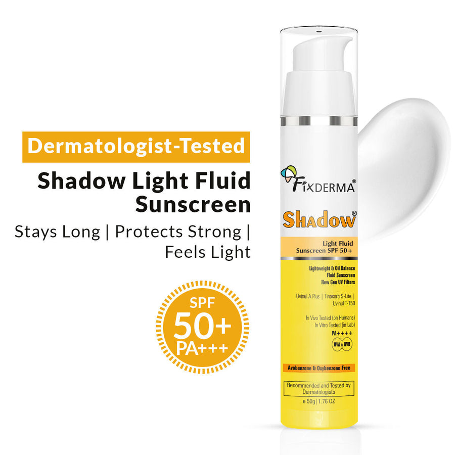 Fixderma Shadow Light Fluid Sunscreen SPF 50+ & PA+++