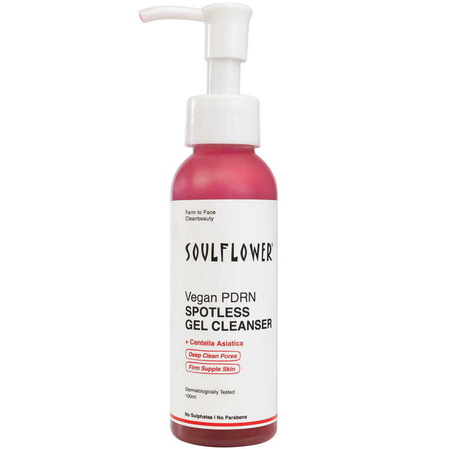 Soulflower Vegan PDRN Spotless Gel Cleanser