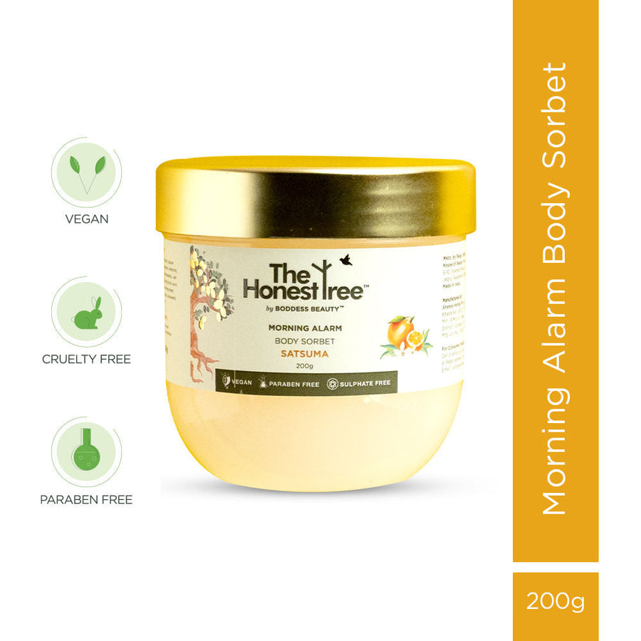 The Honest Tree by Boddess Beauty Morning Alarm Body Sorbet