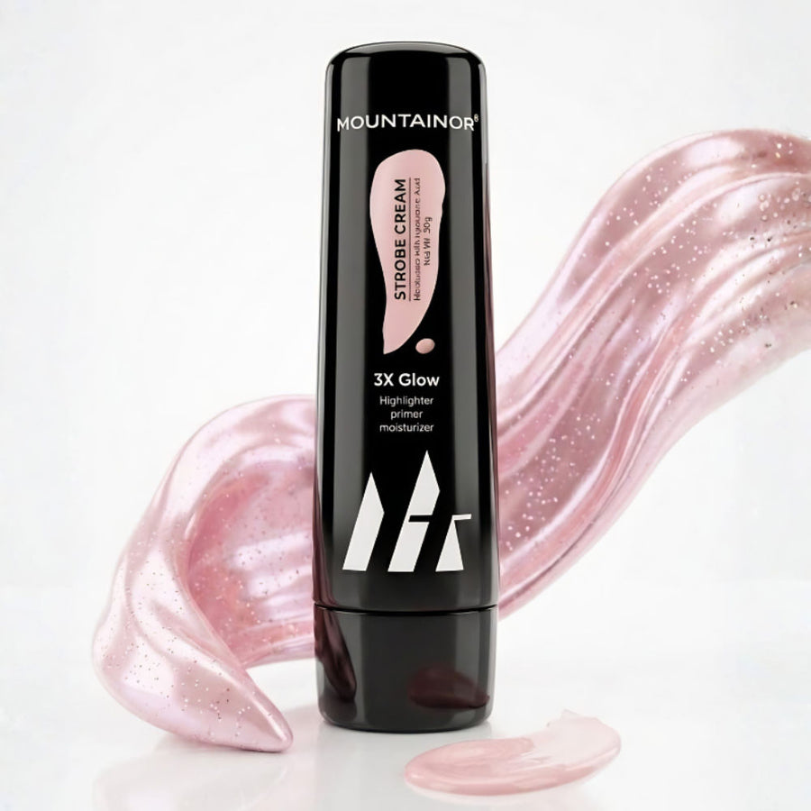 Mountainor Strobe Illuminating Cream + Moisturiser With Hyaluronic Acid