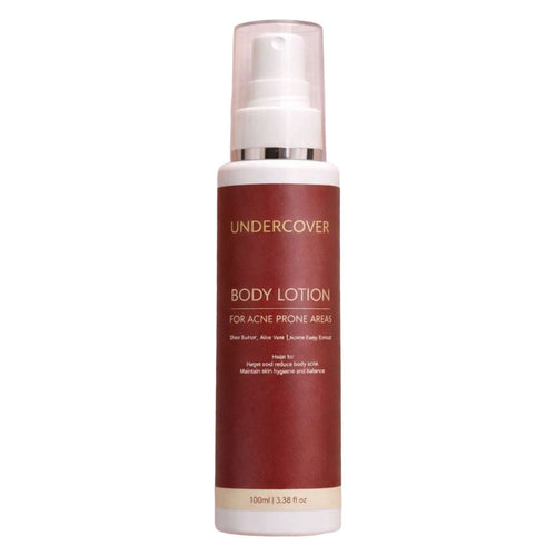 Undercover Body Acne Lotion With Shea Butter