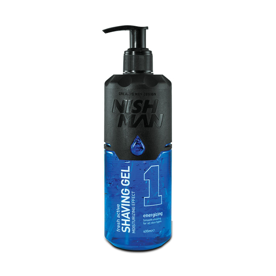 NishMan Fresh Active Energizing Shaving Gel Moisturizing Effect