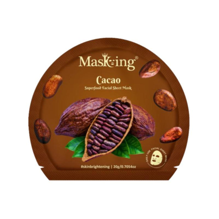 Masking Superfood Cacao Facial Sheet Mask