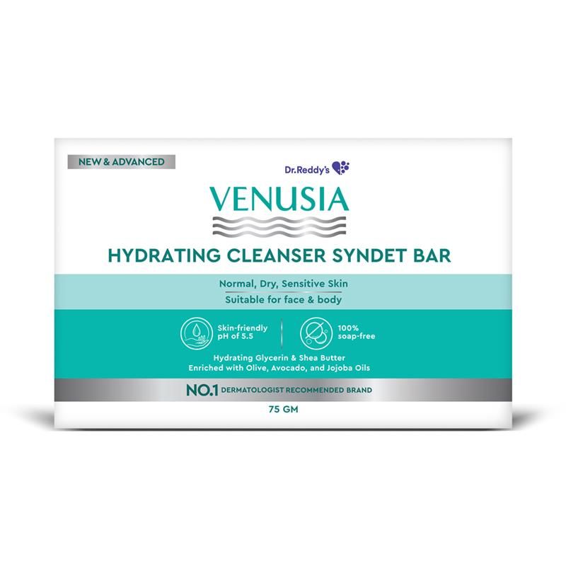 Venusia Hydrating Cleanser Syndet Bar