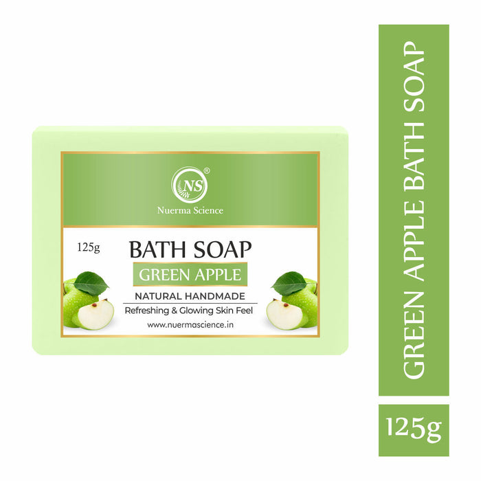 Nuerma Science Natural Green Apple Handmade Soap