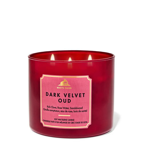 Bath & Body Works Dark Velvet Oud 3-Wick Candle