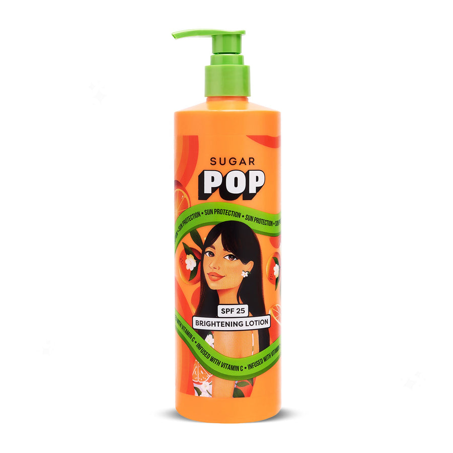 SUGAR POP SPF 25 Brightening Body Lotion with Vitamin C|Intense Nourishment|Reduces Dark Spots