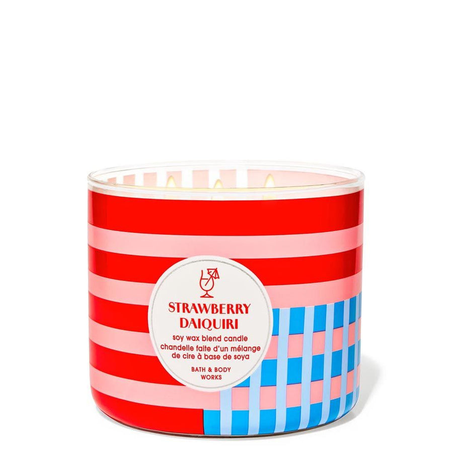 Bath & Body Works Strawberry Daiquiri 3-Wick Candle