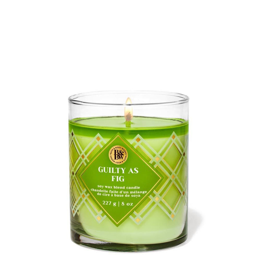 Bath & Body Works Guilty As Fig Single Wick Candle