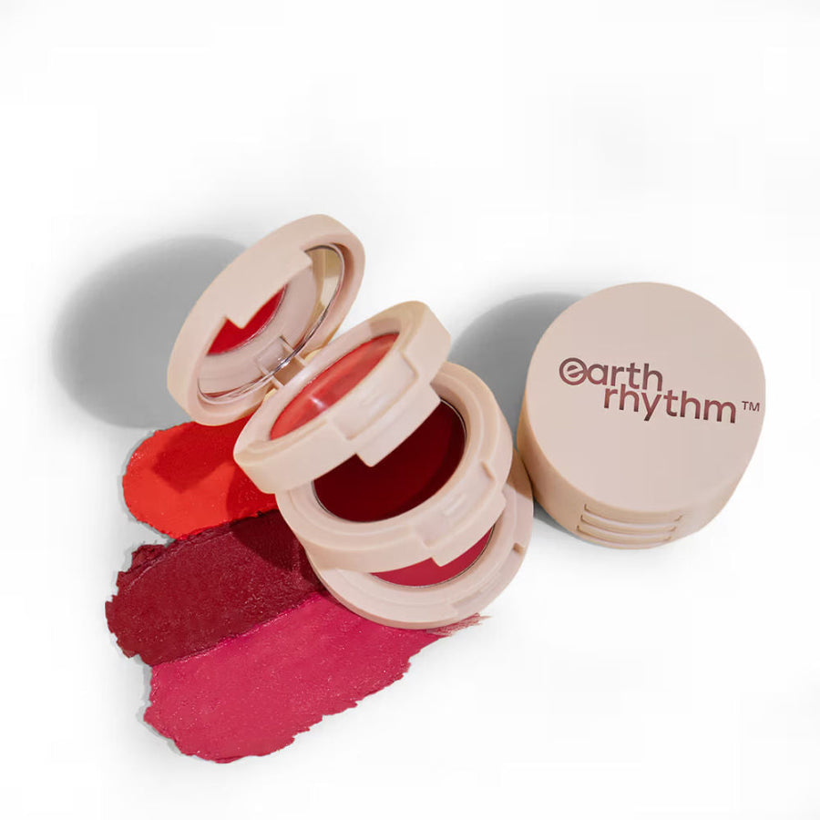 Earth Rhythm Silk Set Go 3-In-1 Lip & Cheek Tint