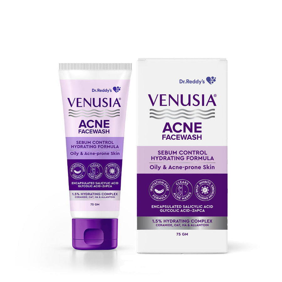 Venusia Acne Facewash With Sebum Control & Hydrating Formula