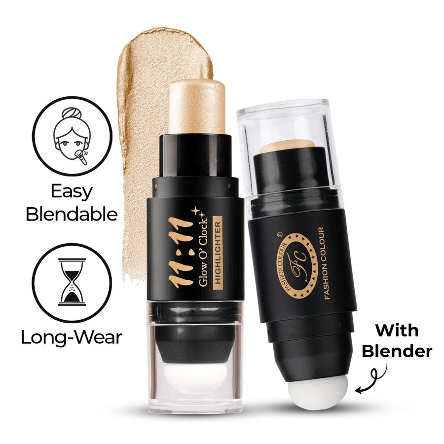 FASHION COLOUR 11:11 Glow O’Clock Highlighter Stick For Face & Body