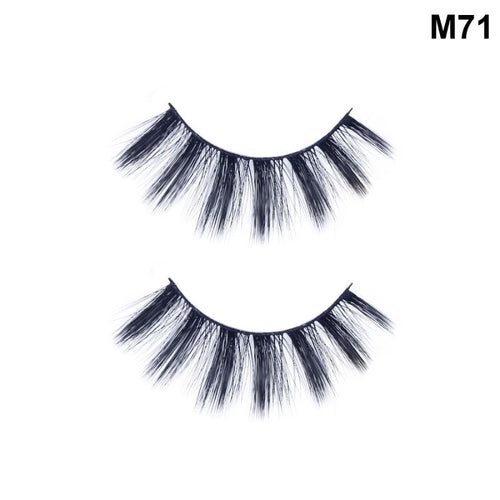 Bronson Professional Long and Natural Look False Eyelashes - M71