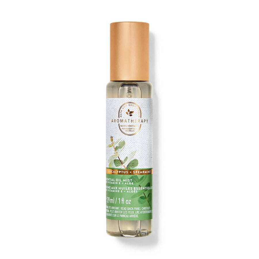 Bath & Body Works Eucalyptus Spearmint Travel Size Essential Oil Mist