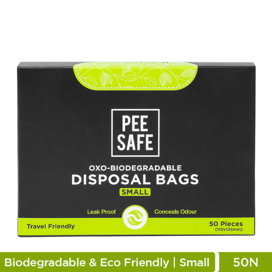 Pee Safe Oxo Biodegradable Disposal Bags For Panty Liners