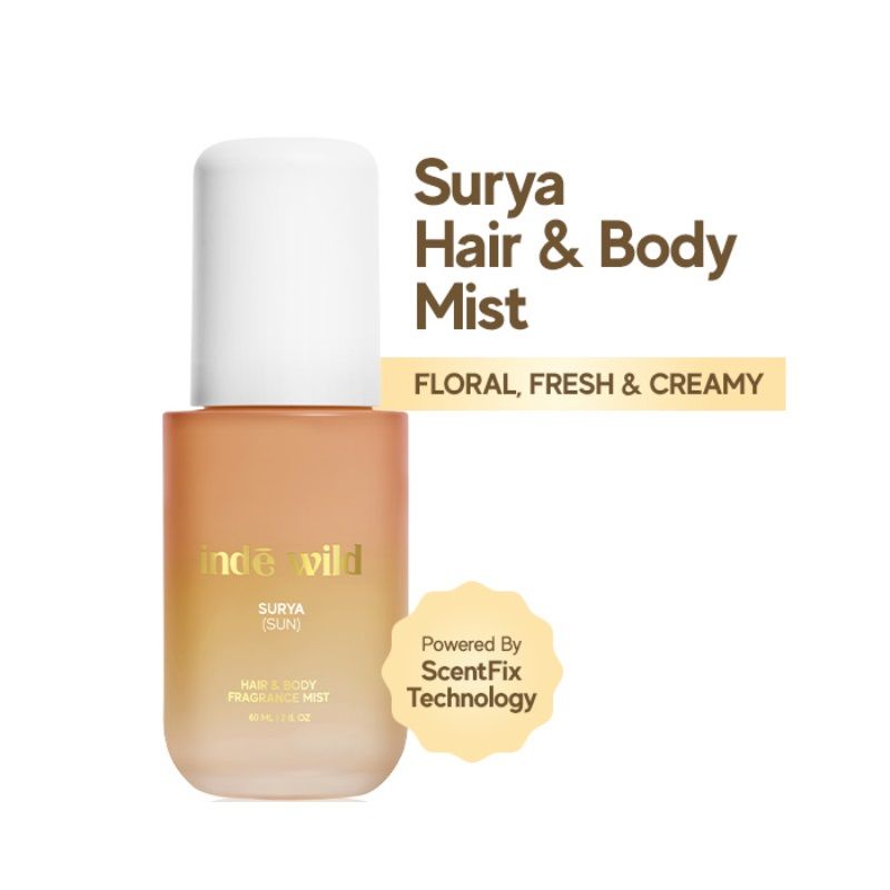 inde wild Surya Hair & Body Perfume Mist - Sun