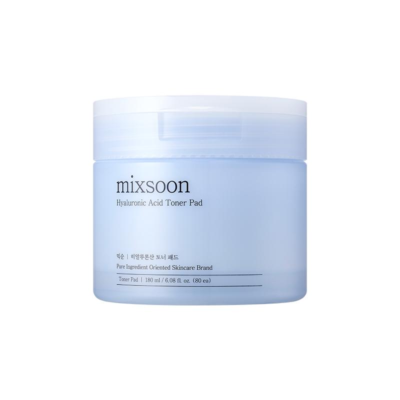 Mixsoon Hyaluronic Acid Toner Pad, Hydrates, Plumps & Soothes Skin
