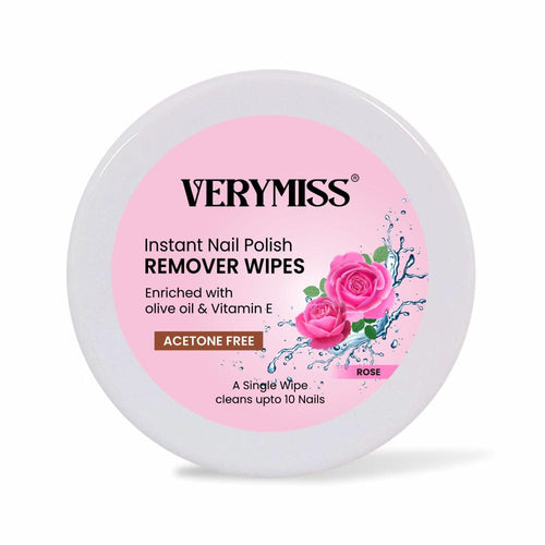 VERYMISS Instant Nail Polish Remover Wipes - 02 Rose