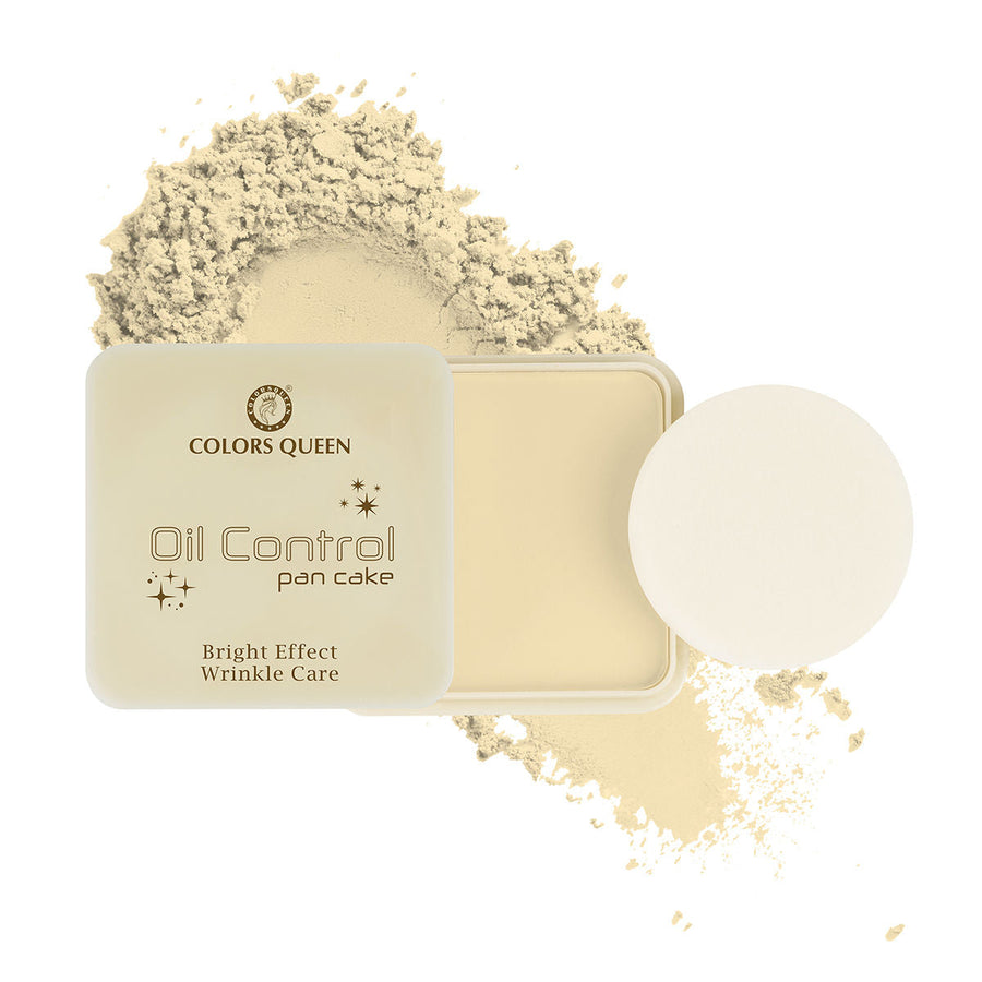 Colors Queen Oil Control Pan Cake Compact Powder