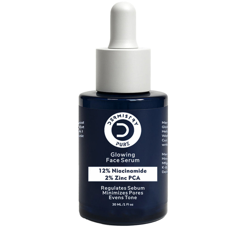 DERMISTRY 12% Niacinamide Zinc Oil Control Face Serum for Minimizing Pores Acne Scar Spot Corrector