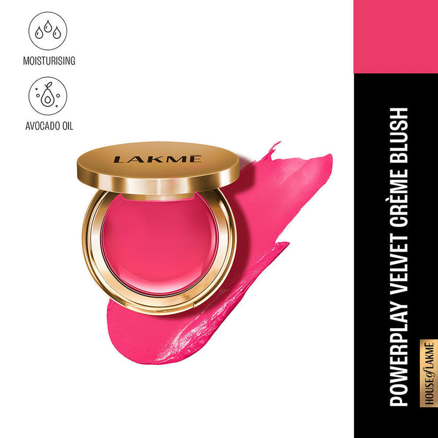 Lakme 9 to 5 Powerplay Velvet Creme Blush