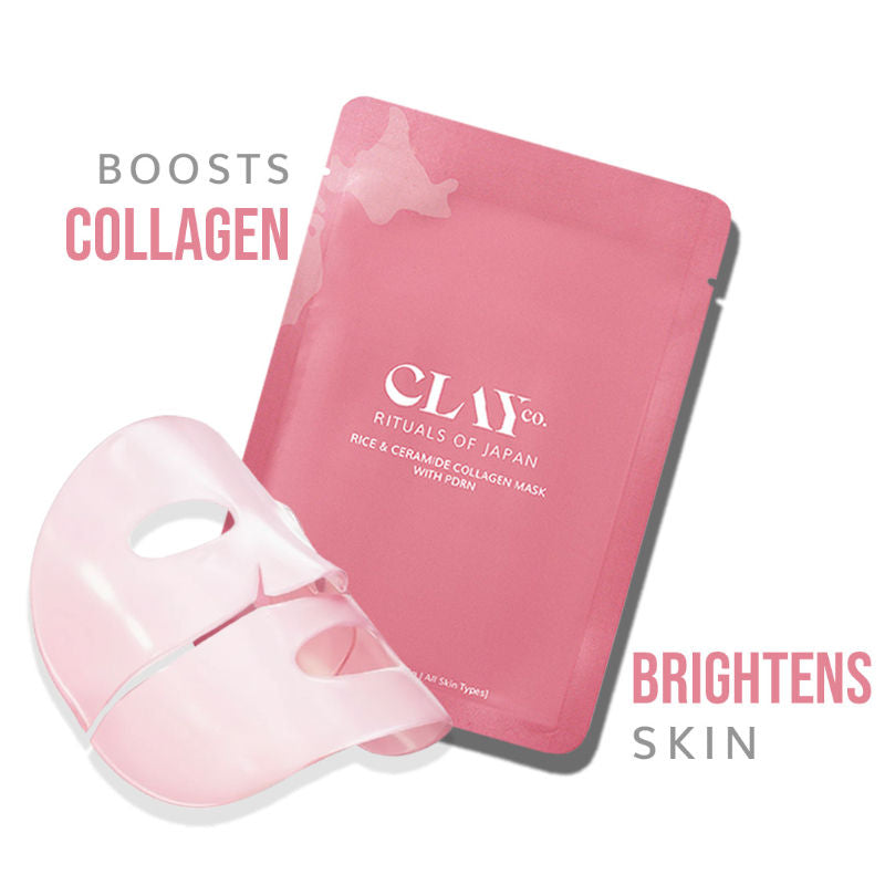 ClayCo Rice & Ceramide Collagen Sheet Mask