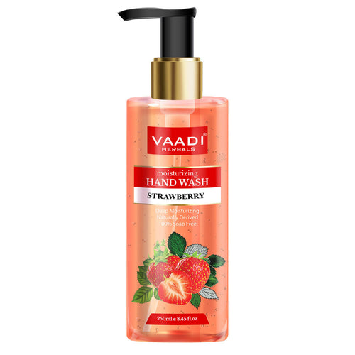 Vaadi Herbals Deep Moisturizing Strawberry Hand Wash