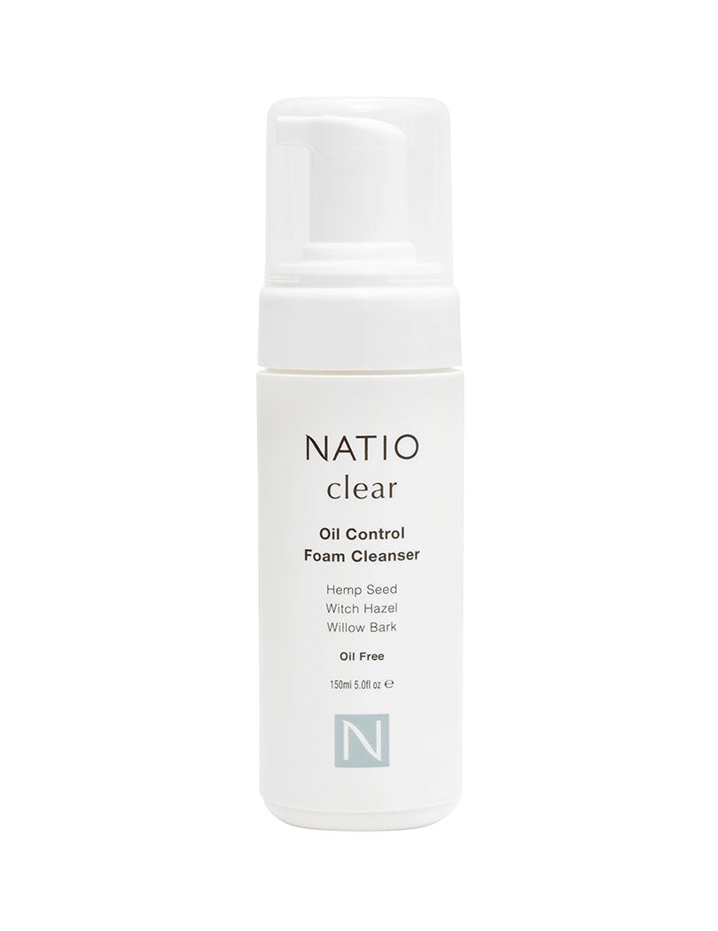 Natio Clear Oil Control Foam Cleanser