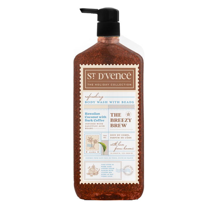 St. D'vencé The Breezy Brew Body Wash With Salicylic Acid Beads