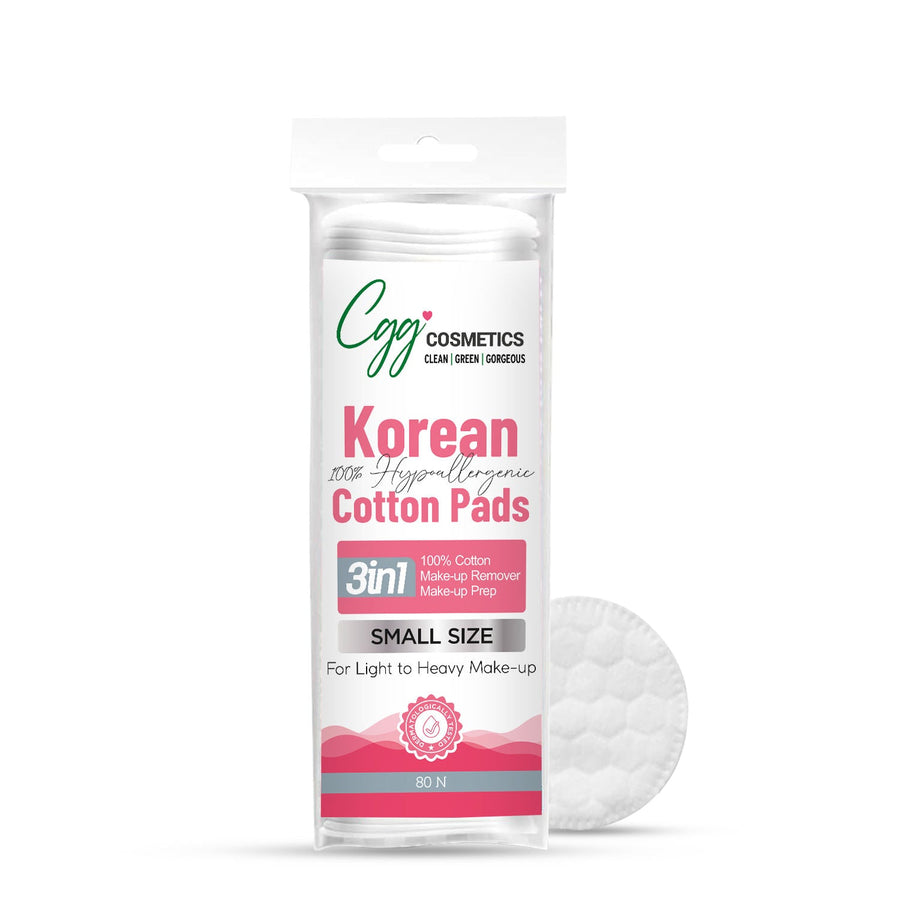 CGG Cosmetics Korean Makeup Remover Cotton Pads - Small