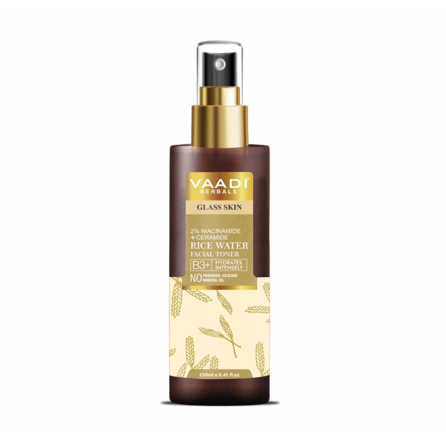Vaadi Herbals 2% Niacinamide & Ceramide Rice Water Facial Toner B3+
