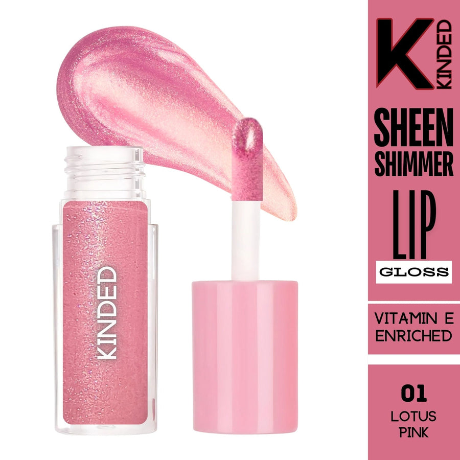 KINDED Sheen Shimmer Lip Gloss