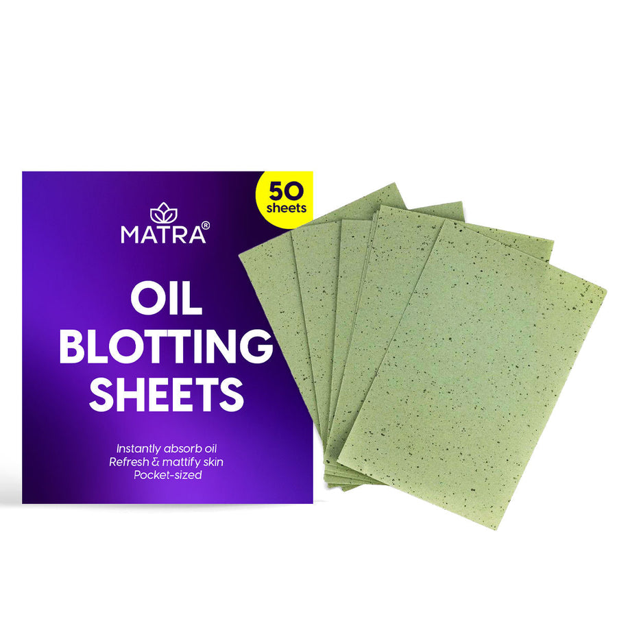 Matra Oil Control Blotting Sheets Paper Pocket Sized Remover Tissues