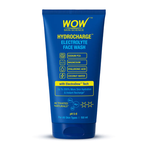 WOW Skin Science HydroCharge Electrolyte Face Wash