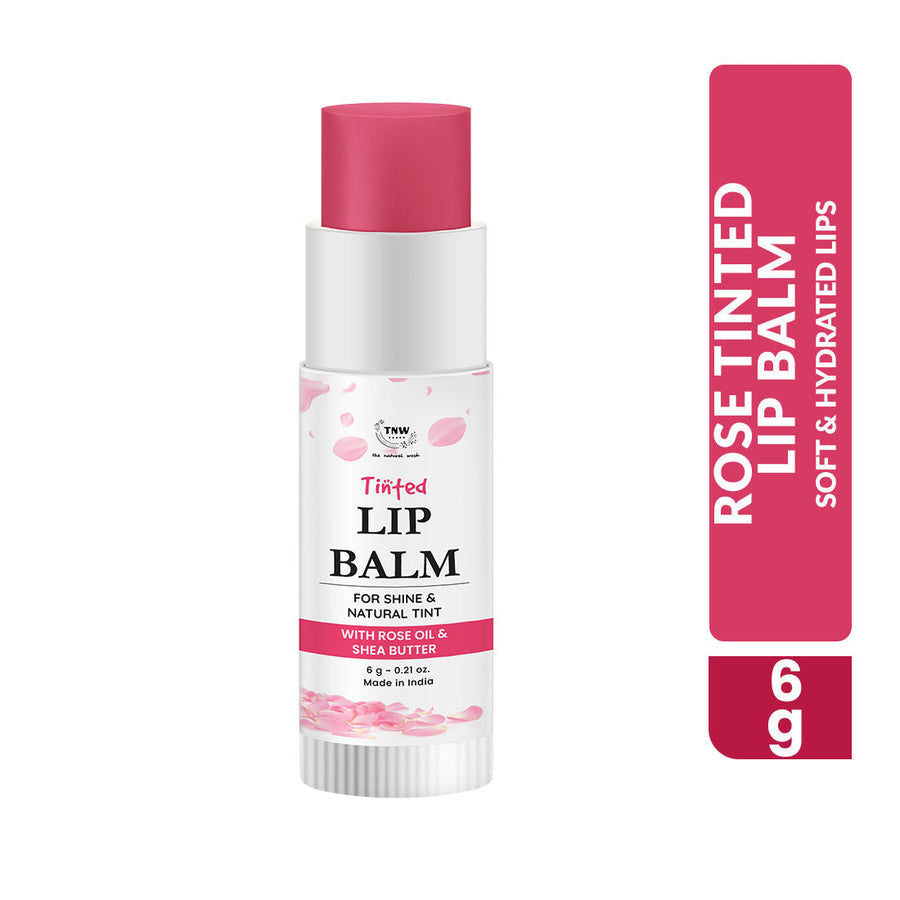 TNW The Natural Wash Moisturizing Pomegranate Tinted Lip Balm