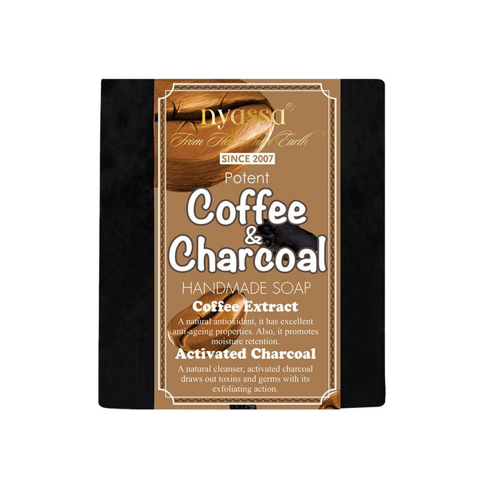 Nyassa Coffee And Charcoal Handmade Soap