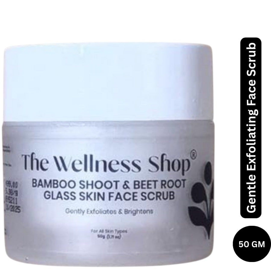 The Wellness Shop Bamboo Shoot & Beet Root Face Scrub