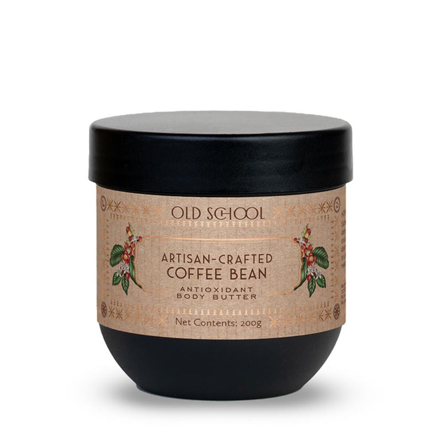Old School Artisan-Crafted Coffee Bean Antioxidant Body Butter