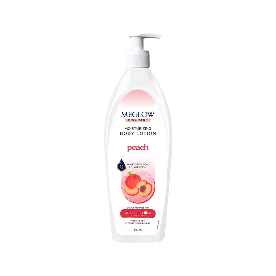 Meglow Peach Pro-Care Moisturizer Body Lotion