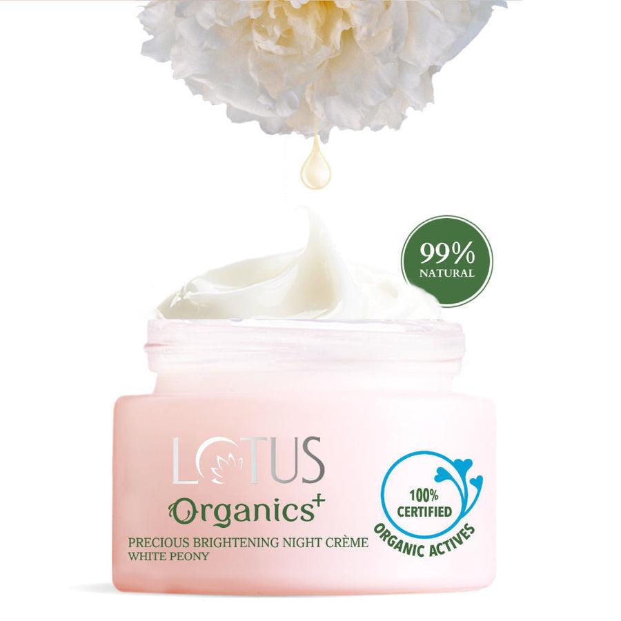 Lotus Organics Precious Brightening Night Cream