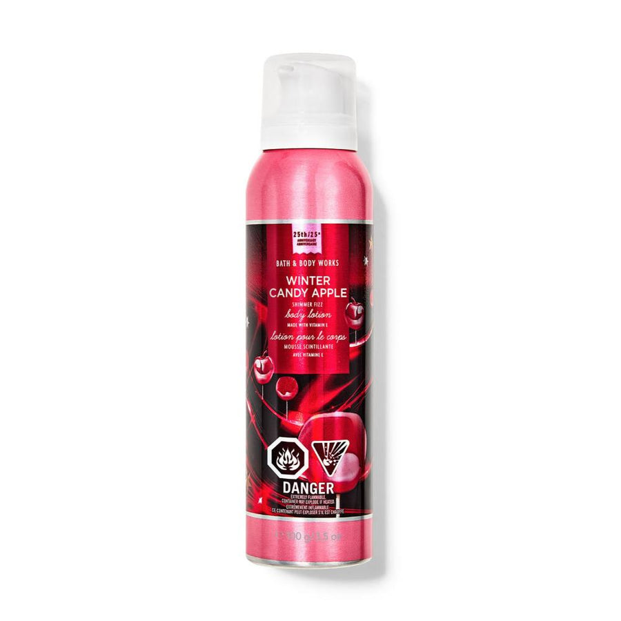 Bath & Body Works Winter Candy Apple Shimmer Fizz Body Lotion