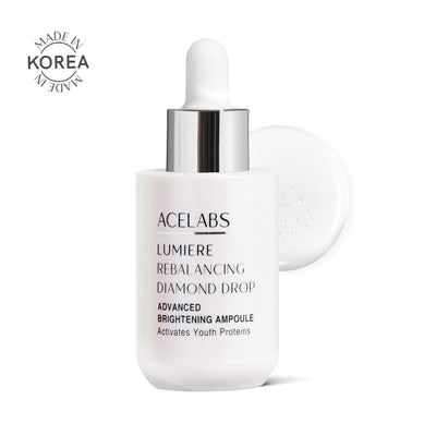 ACELABS Diamond Drop Face Serum With Niacinamide Diamond Powder & HA For Brightening & Anti-Aging