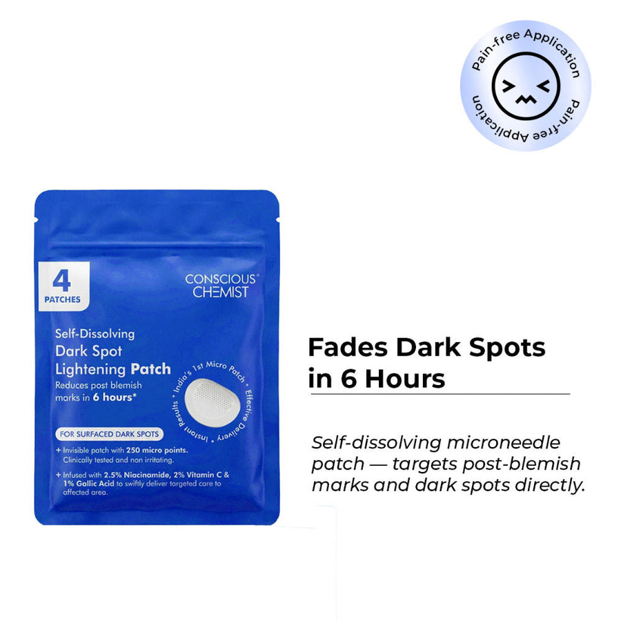 Conscious Chemist Micro Needle Patches For Dark Spots Removal