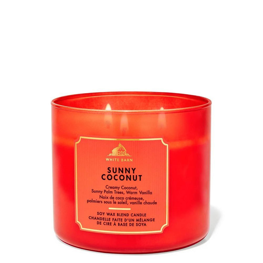 Bath & Body Works Sunny Coconut 3-Wick Candle