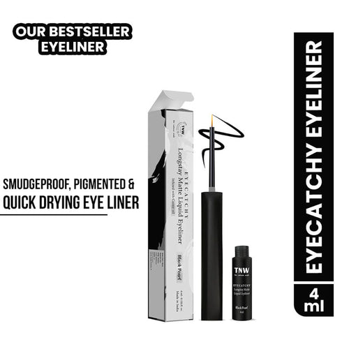 TNW The Natural Wash Smudgeproof Eyecatchy Matte Liquid Eyeliner